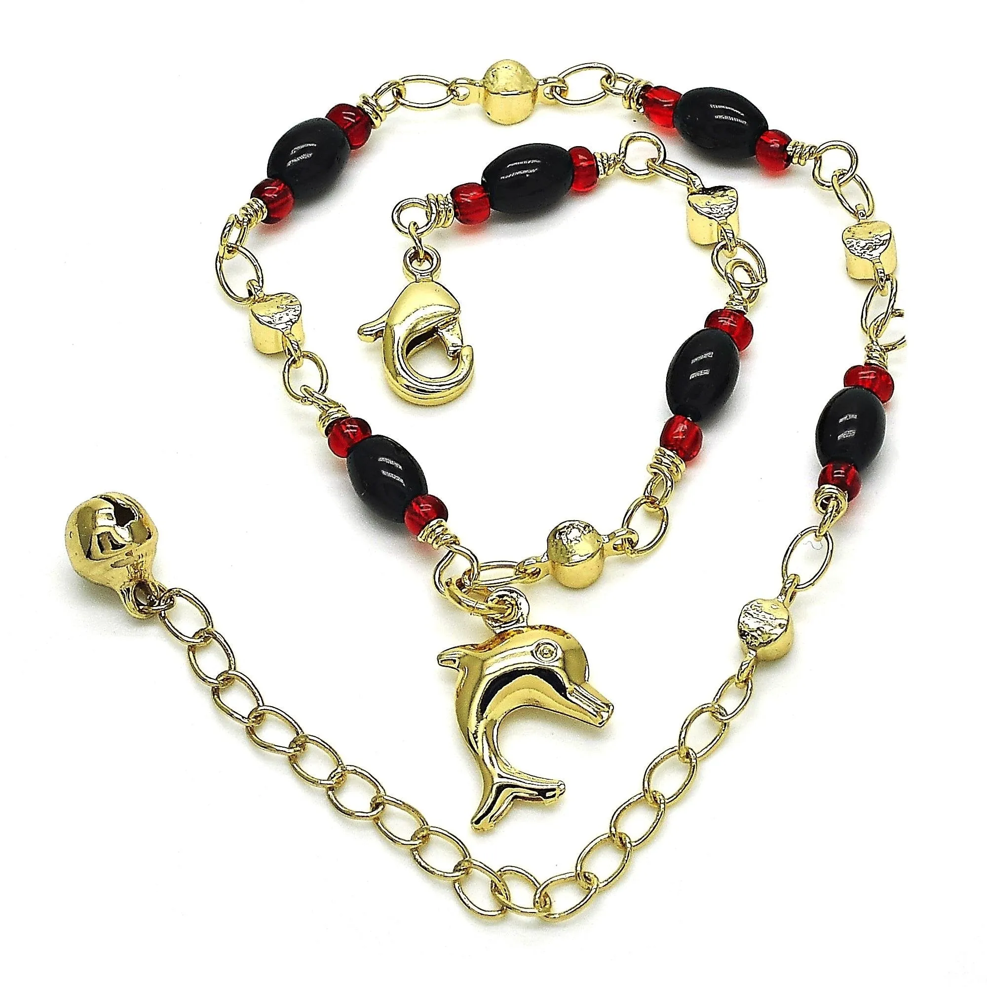 14k gold Filled Dolphin Anklet Bracelet 10
