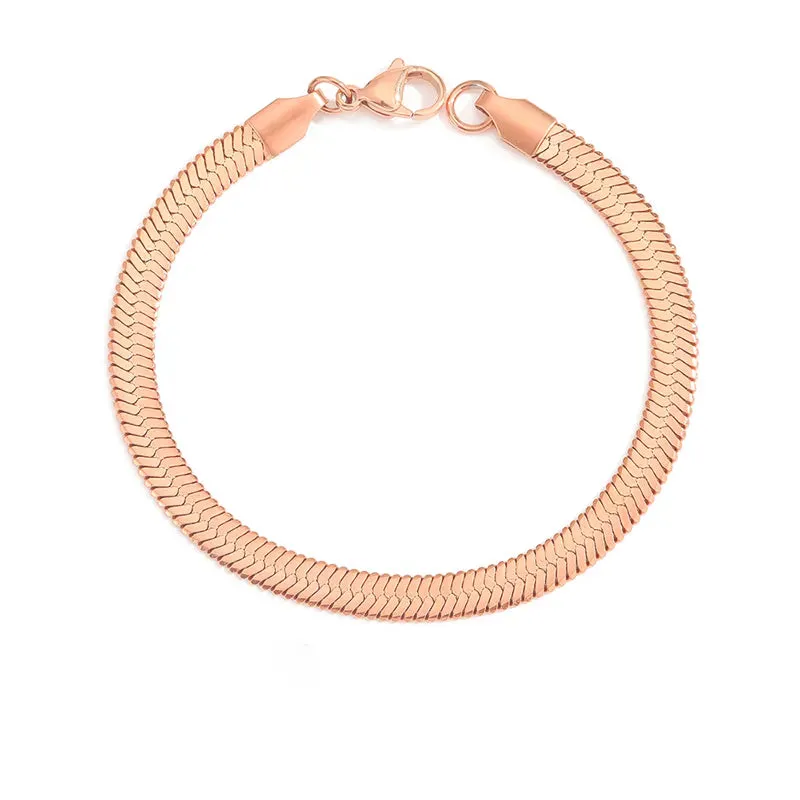 14K Gold-Filled Herringbone Bracelet