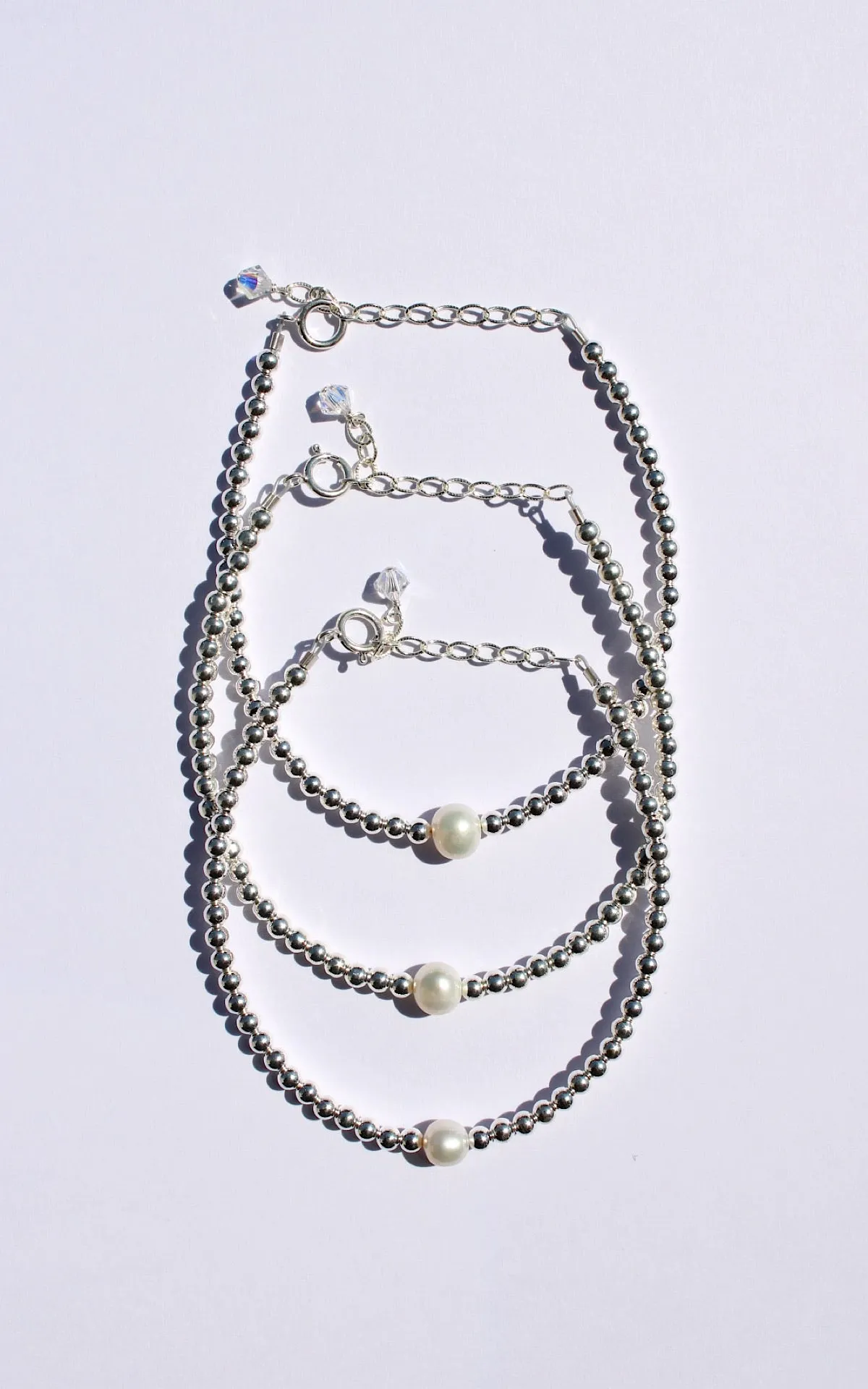 14K Gold Filled/ Sterling Silver Audrey Bracelet
