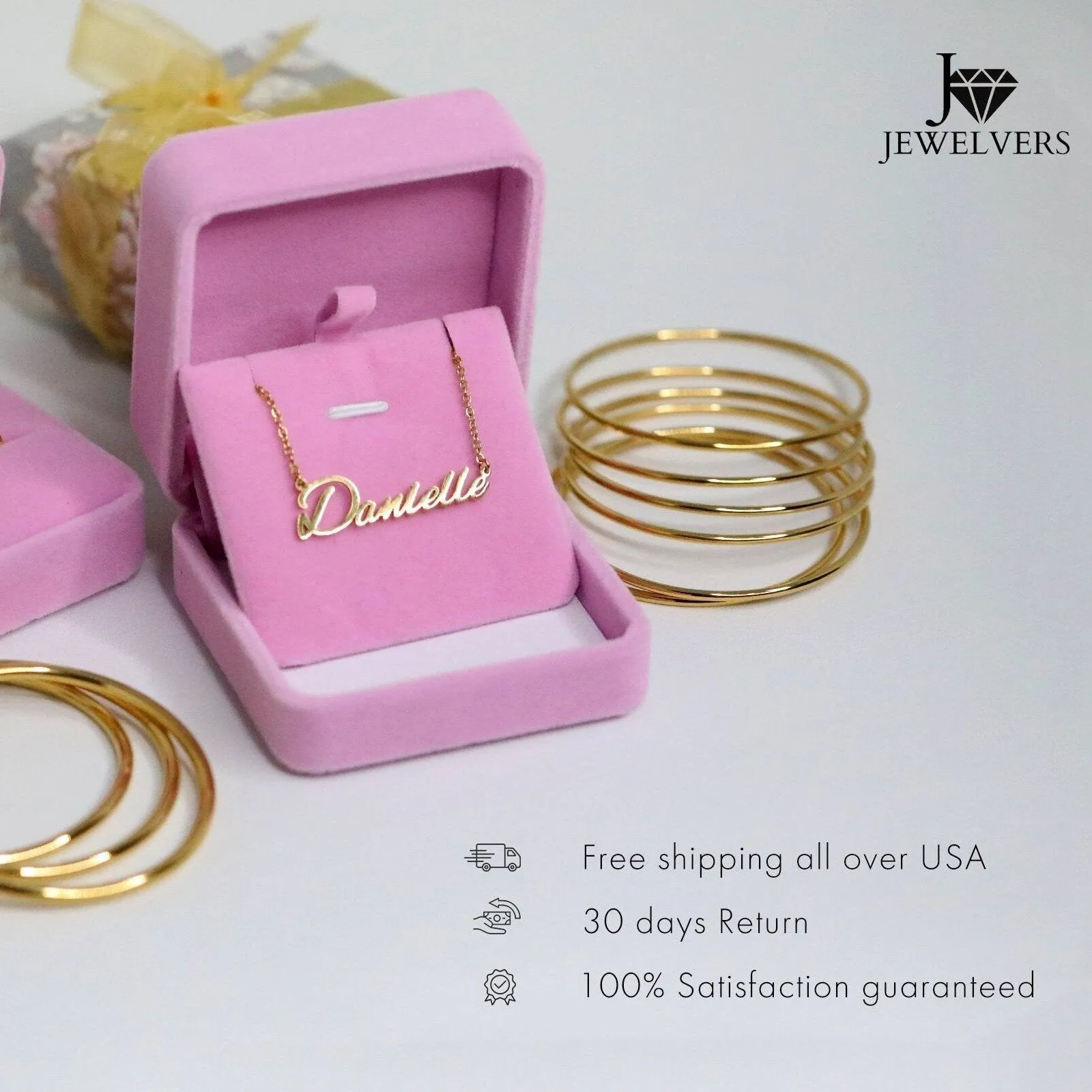 18K Gold-Filled Tennis Choker Necklace
