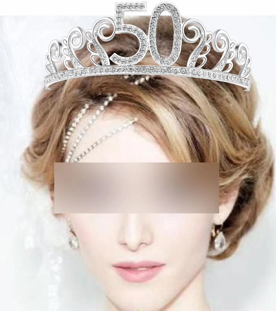 50 Birthday Gifts For Women,50 Bday Decorations For Women,50Th Sash For Women,50Th Tiara