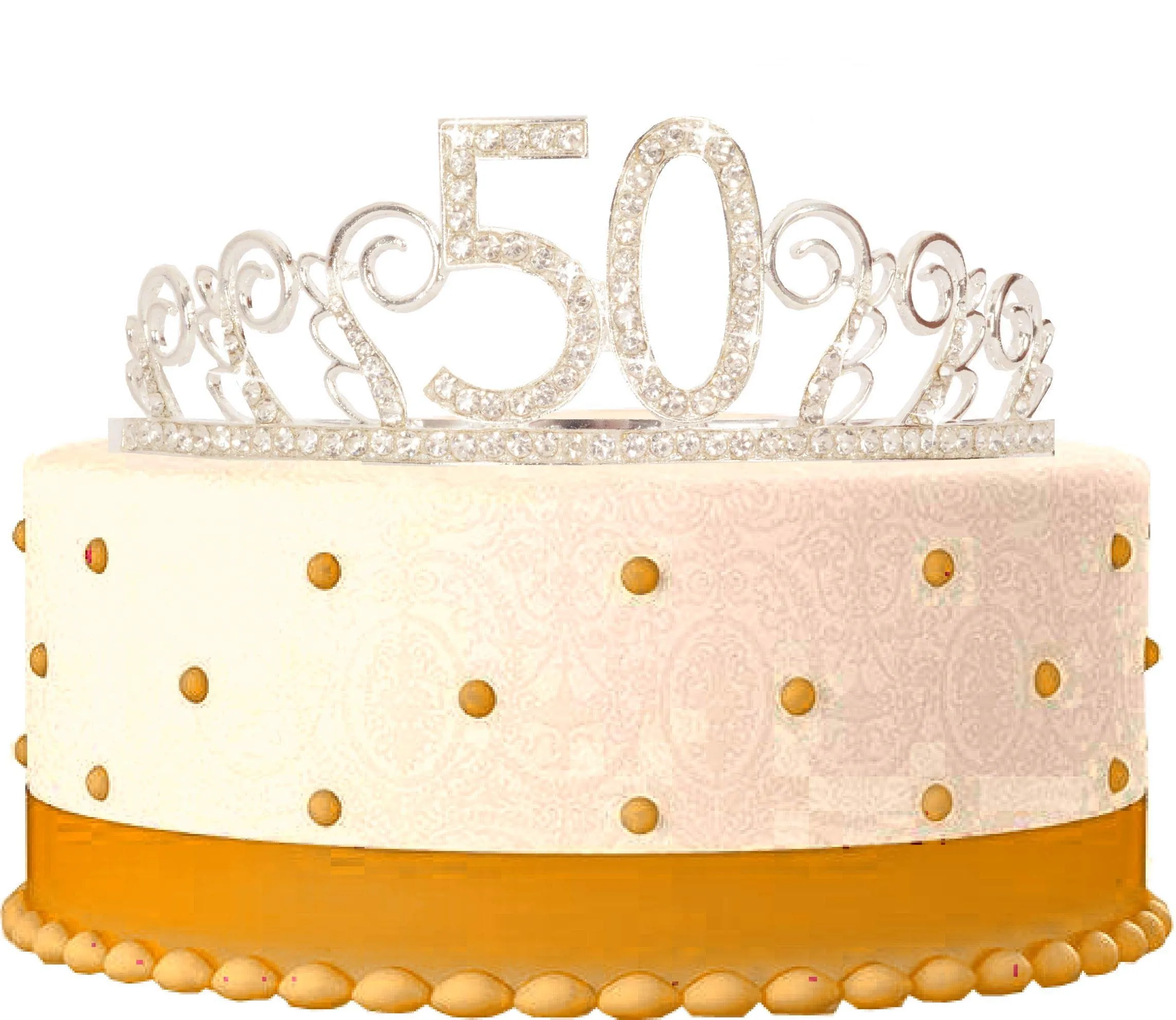 50 Birthday Gifts For Women,50 Bday Decorations For Women,50Th Sash For Women,50Th Tiara