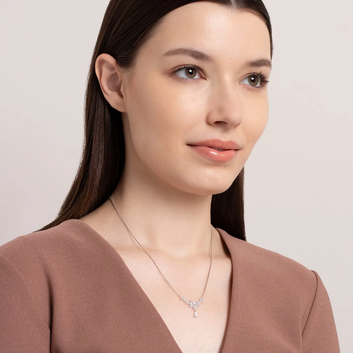 92.5 Silver Necklace 164490