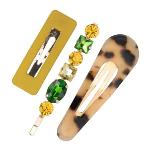 Acrylic Stackable 3pc Set - Citrine