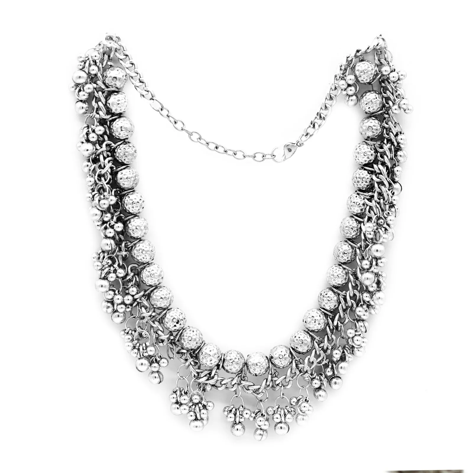 Amisha Silver Oxidized Ghungroo Jewelry Gift Set
