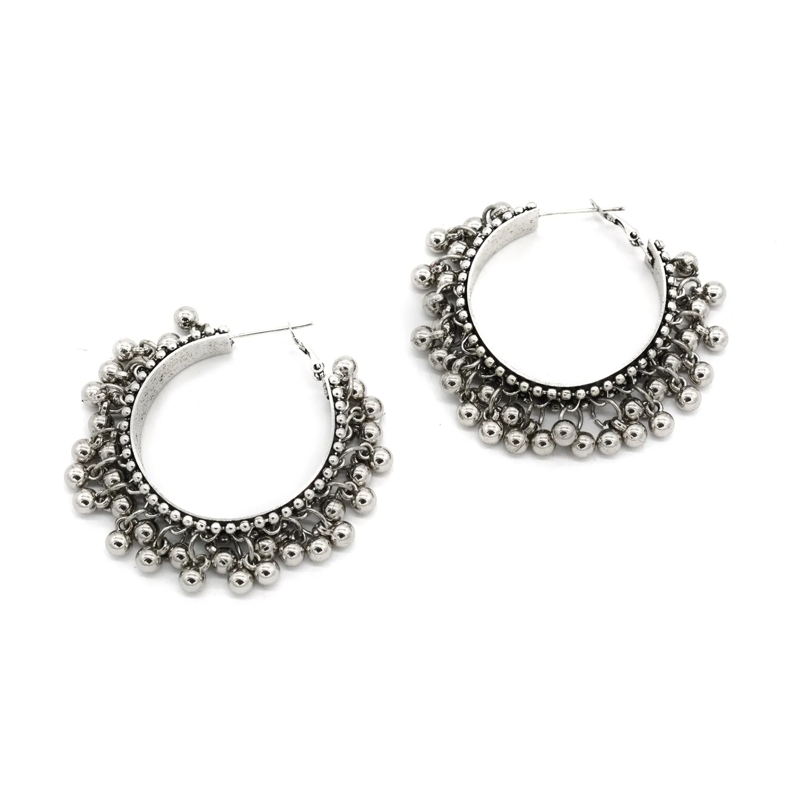 Amisha Silver Oxidized Ghungroo Jewelry Gift Set