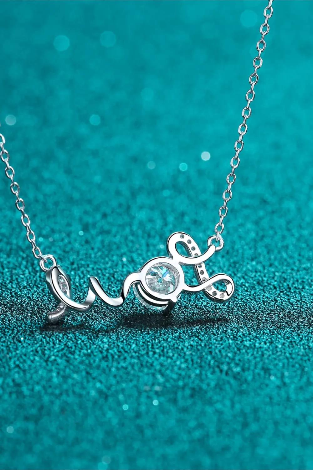 *APP EXCLUSIVE* 1 Carat Moissanite 925 Sterling Silver Necklace