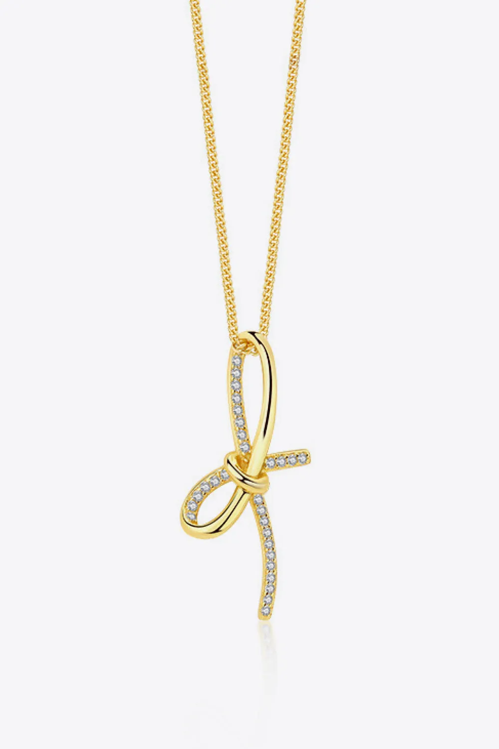 *APP EXCLUSIVE* Bow Pendant Necklace