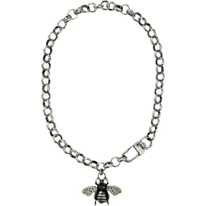 Barberini Bee Necklace - Silver