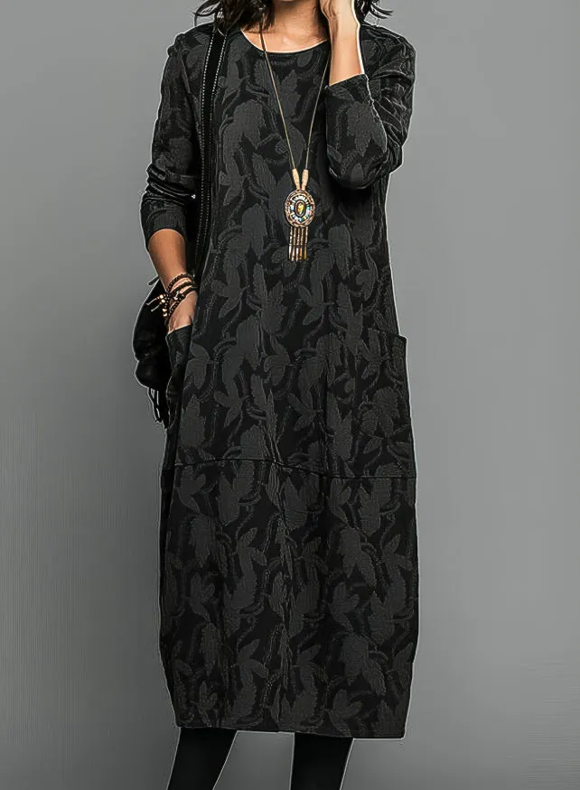 Cassie | Casual dress with round neck
