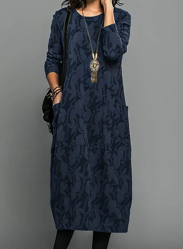 Cassie | Casual dress with round neck