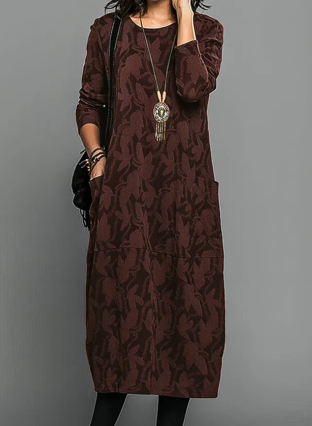 Cassie | Casual dress with round neck