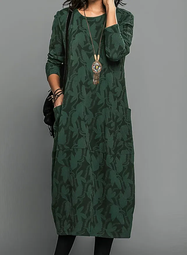 Cassie | Casual dress with round neck