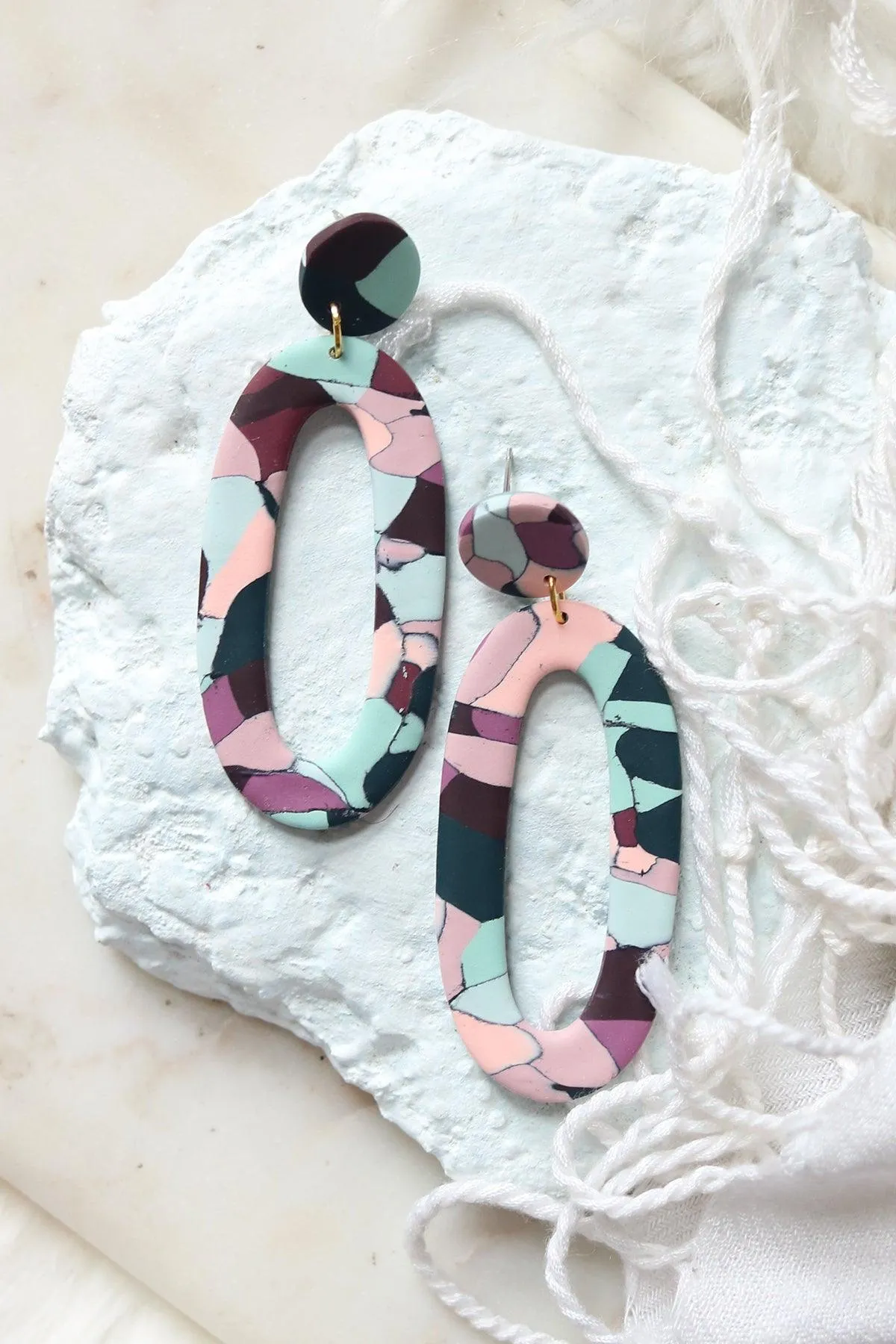 Cassiope Polymer Clay Earrings