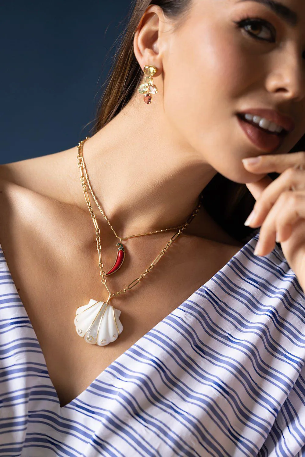 Chili Pepper Pendant Necklace