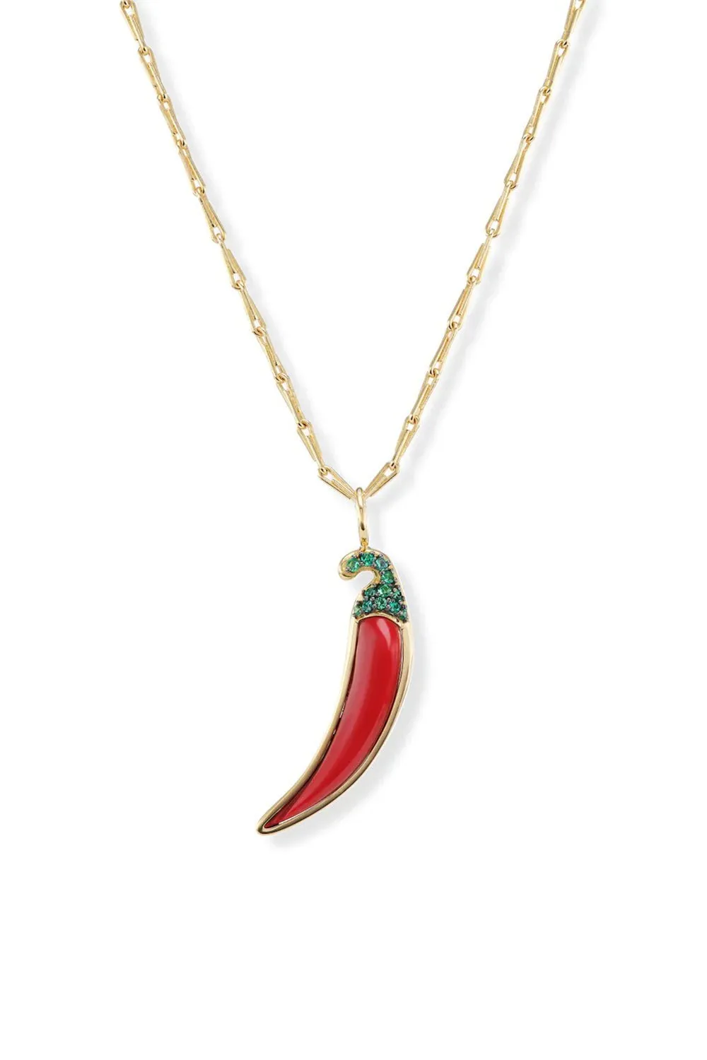 Chili Pepper Pendant Necklace