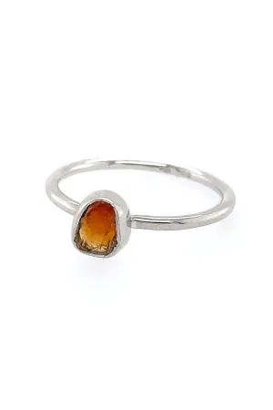 Citrine Silver Spellbound Ring