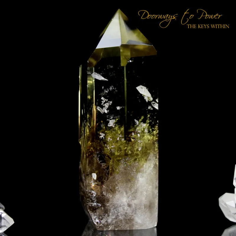 Citrine Smoky Phantom Quartz Manifest Spirit Isis Crystal