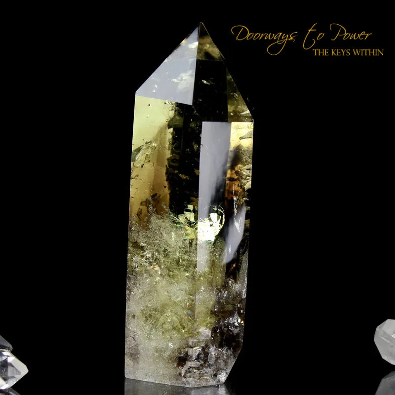 Citrine Smoky Phantom Quartz Manifest Spirit Isis Crystal