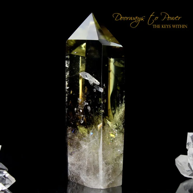 Citrine Smoky Phantom Quartz Manifest Spirit Isis Crystal