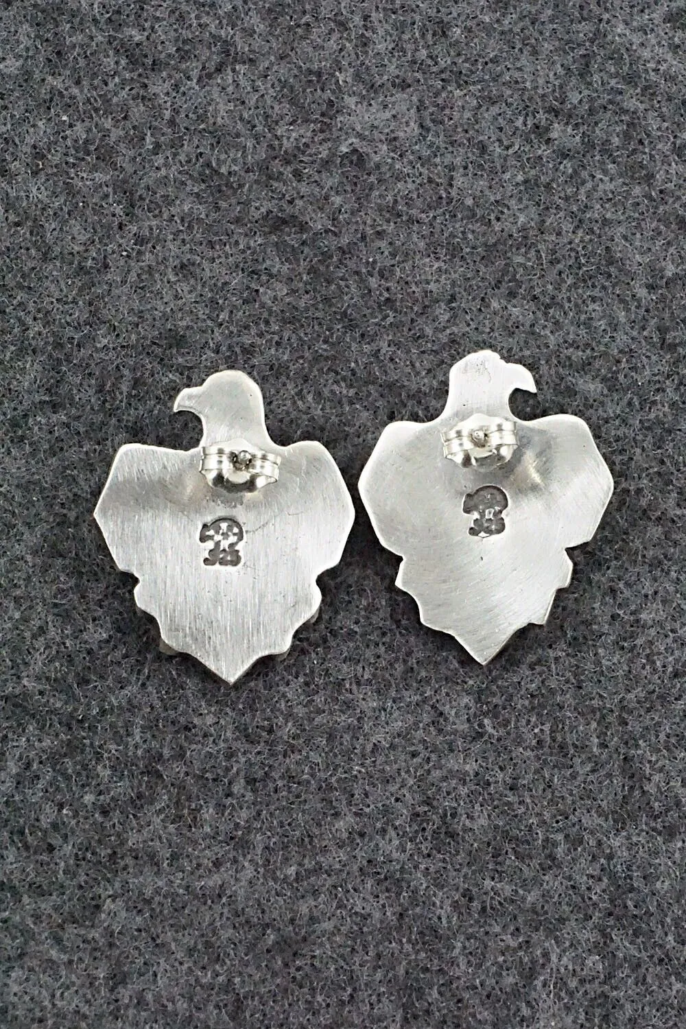Coral & Sterling Silver Earrings - Paige Gordon