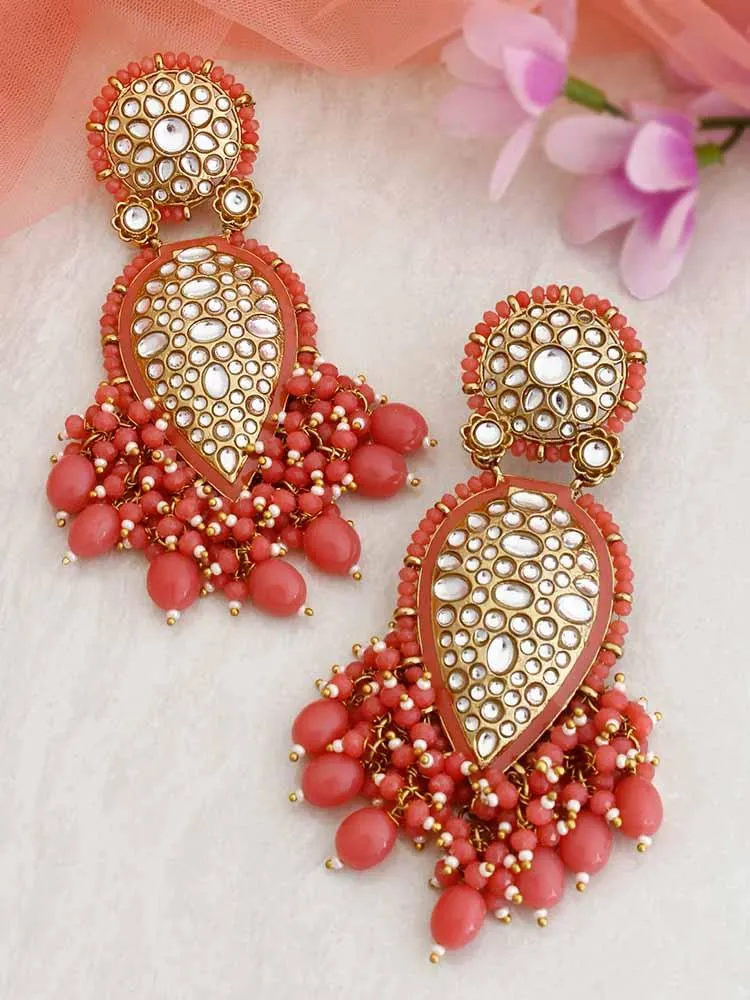 Coral Chaitali Chandbalis - EOSS