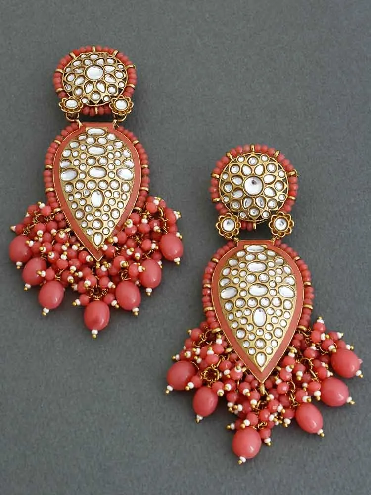 Coral Chaitali Chandbalis - EOSS