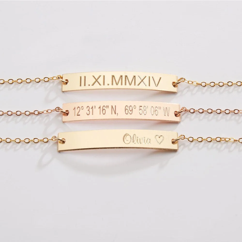 Custom Name Jewelry - Coordinate Bracelet - CG263B. Starts at