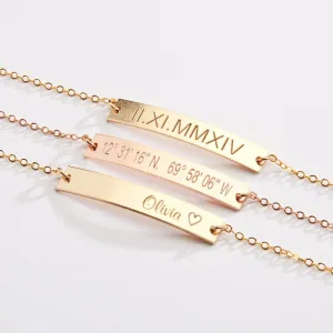 Custom Name Jewelry - Coordinate Bracelet - CG263B. Starts at