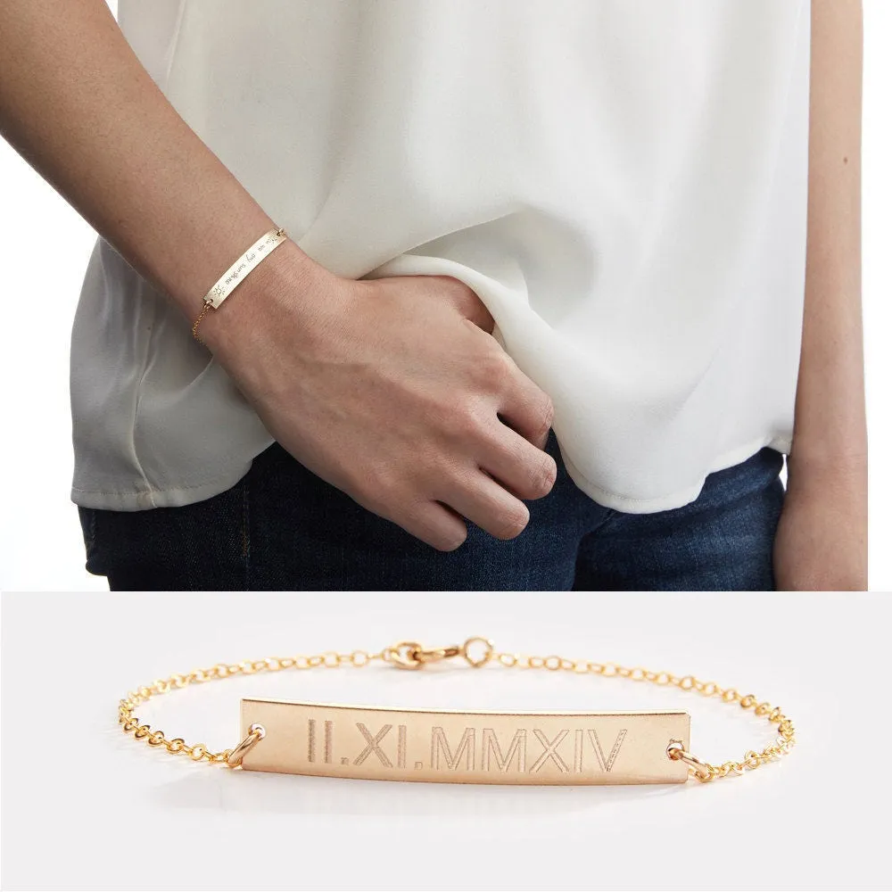 Custom Name Jewelry - Coordinate Bracelet - CG263B. Starts at
