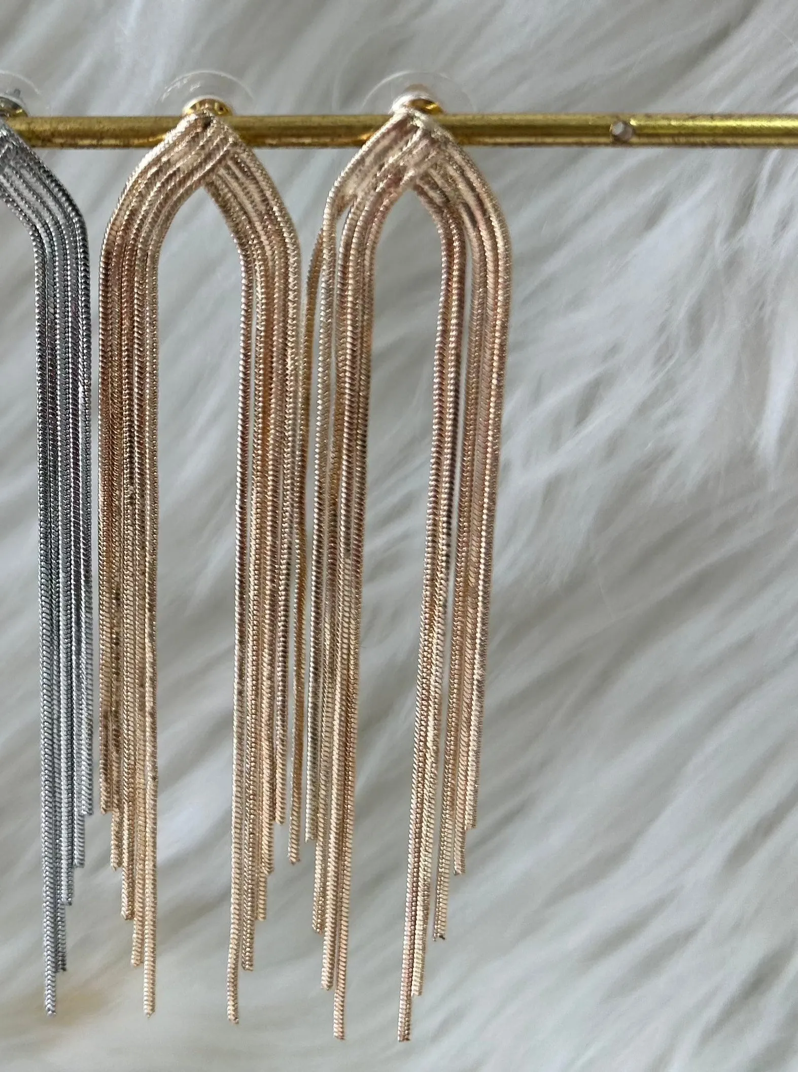 Dangle Strand Earrings