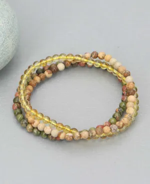 Energy Bracelets for Professional Success, Set of 3