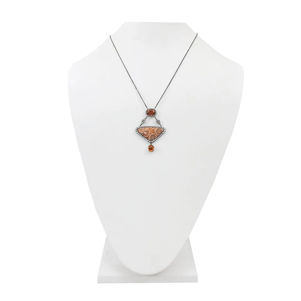 Fossilized Coral Necklace