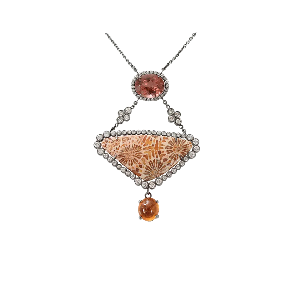 Fossilized Coral Necklace