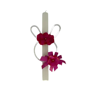 Greek Orthodox Easter Lambades Magenta Bunny