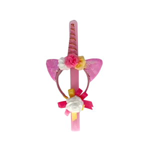 Greek Orthodox Easter Lambades Pink Sherbet Unicorn