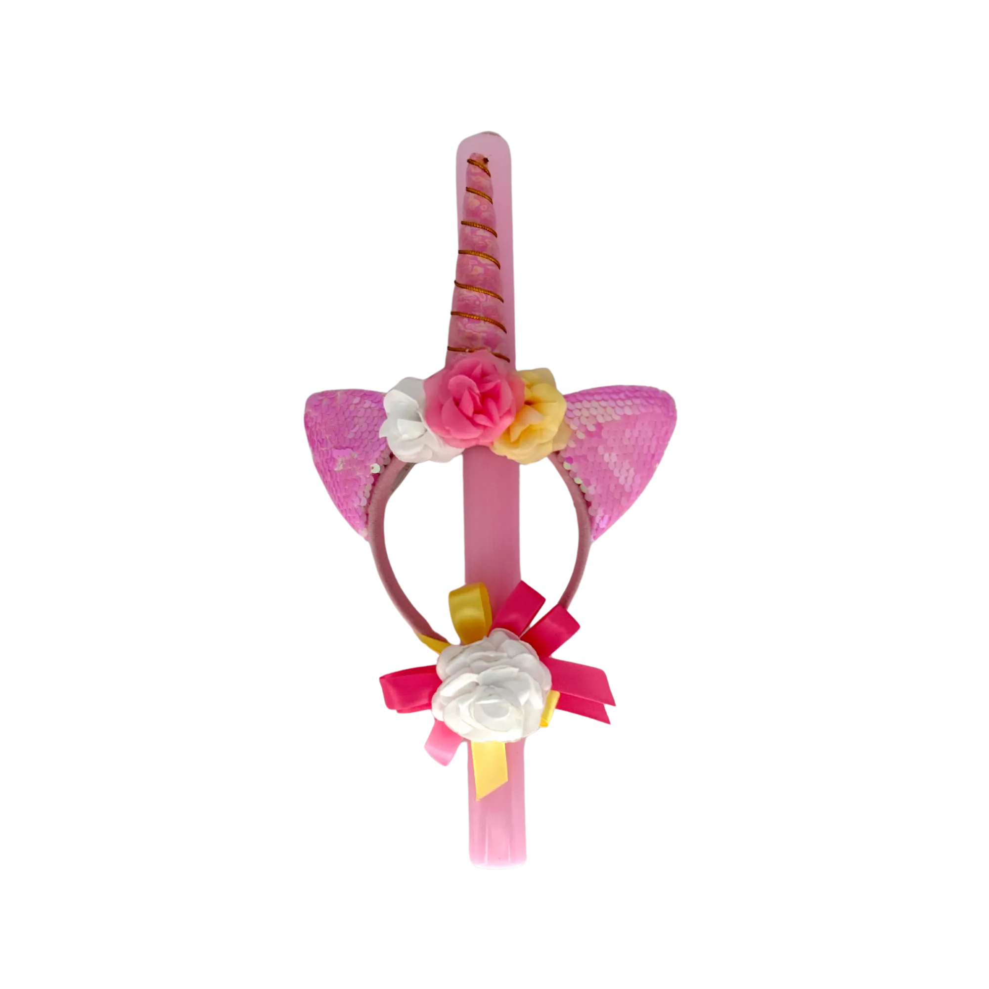 Greek Orthodox Easter Lambades Pink Sherbet Unicorn