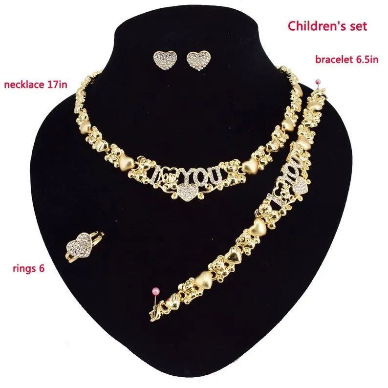 I Love You Teddy Set Kids
