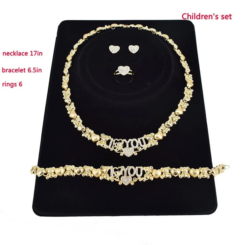 I Love You Teddy Set Kids