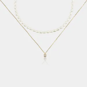 LORI PEARL NECKLACE SET