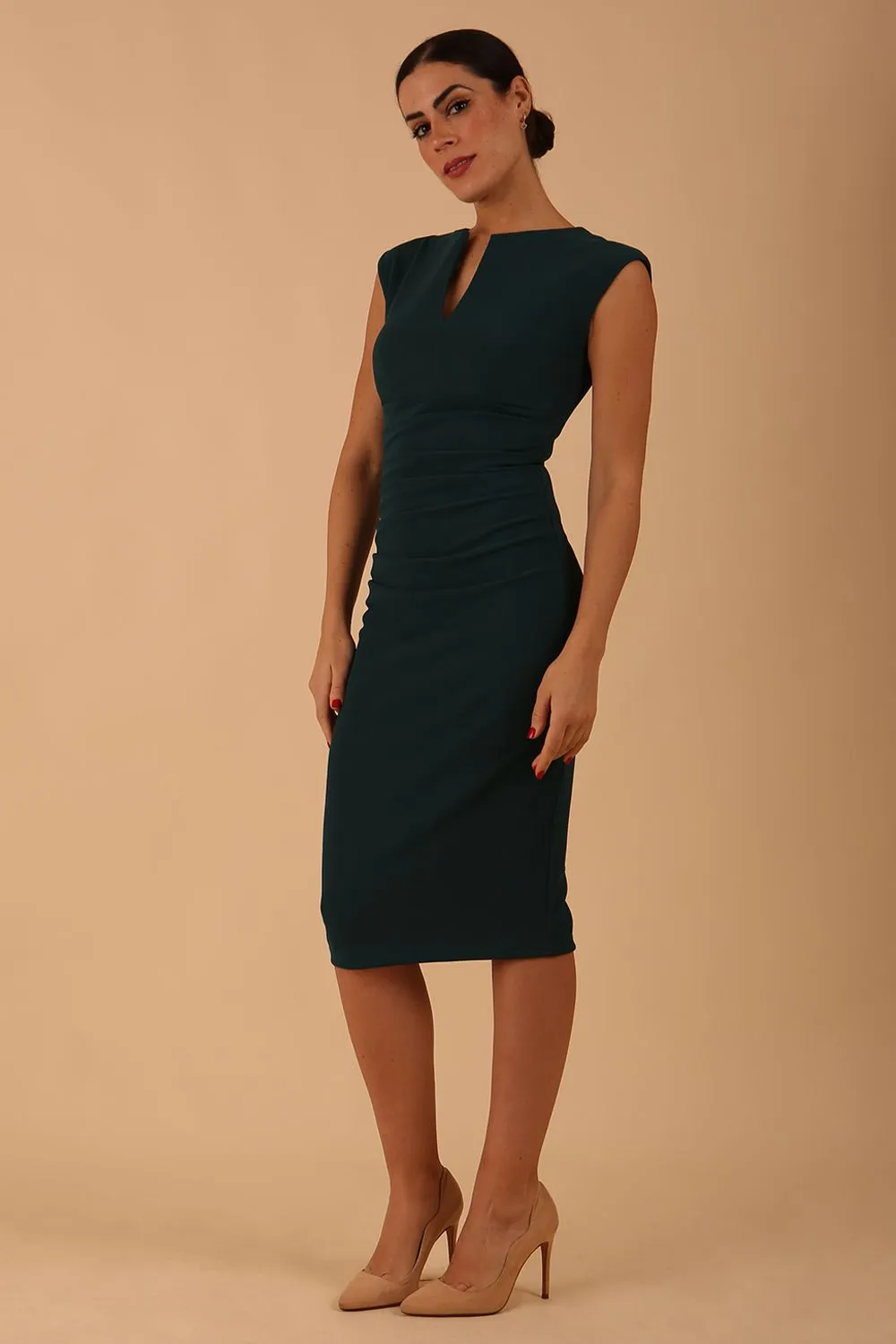 Lydia Sleeveless Pencil Dress