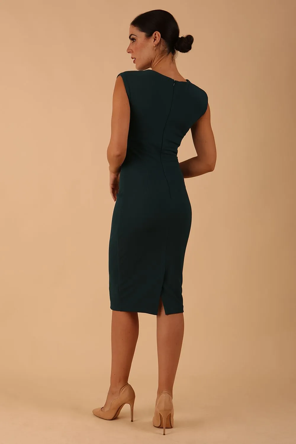 Lydia Sleeveless Pencil Dress