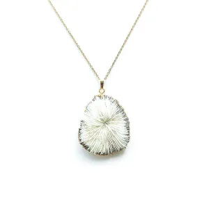 MARJA MUSHROOM CORAL NECKLACE