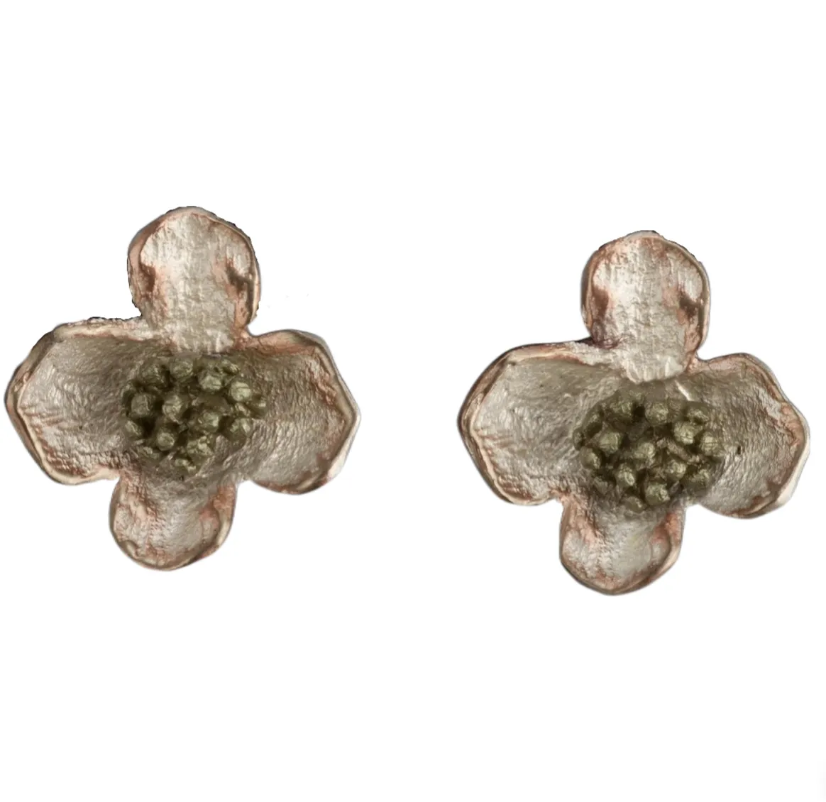Michael Michaud Dogwood Stud Earrings