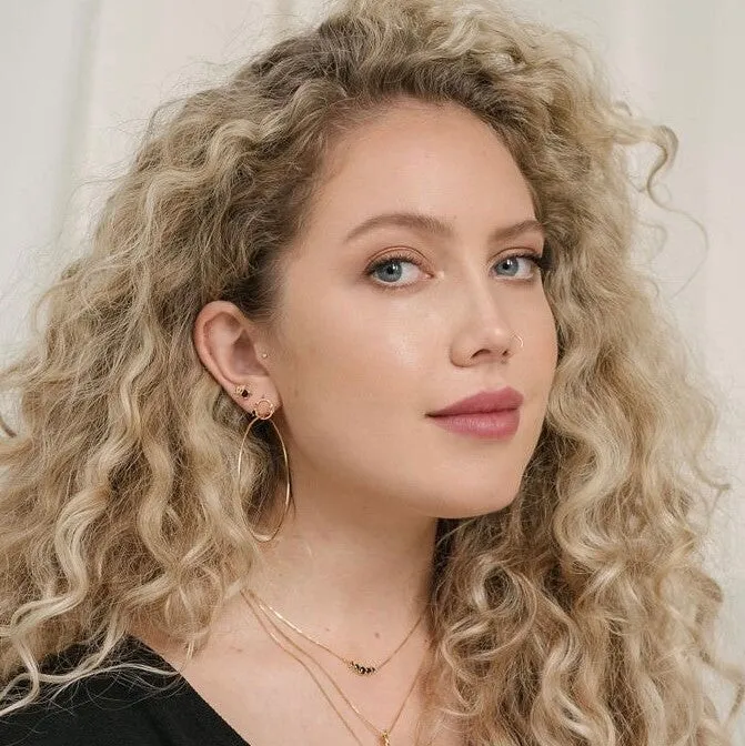 Miley Hoops (Large) - Gold & Silver