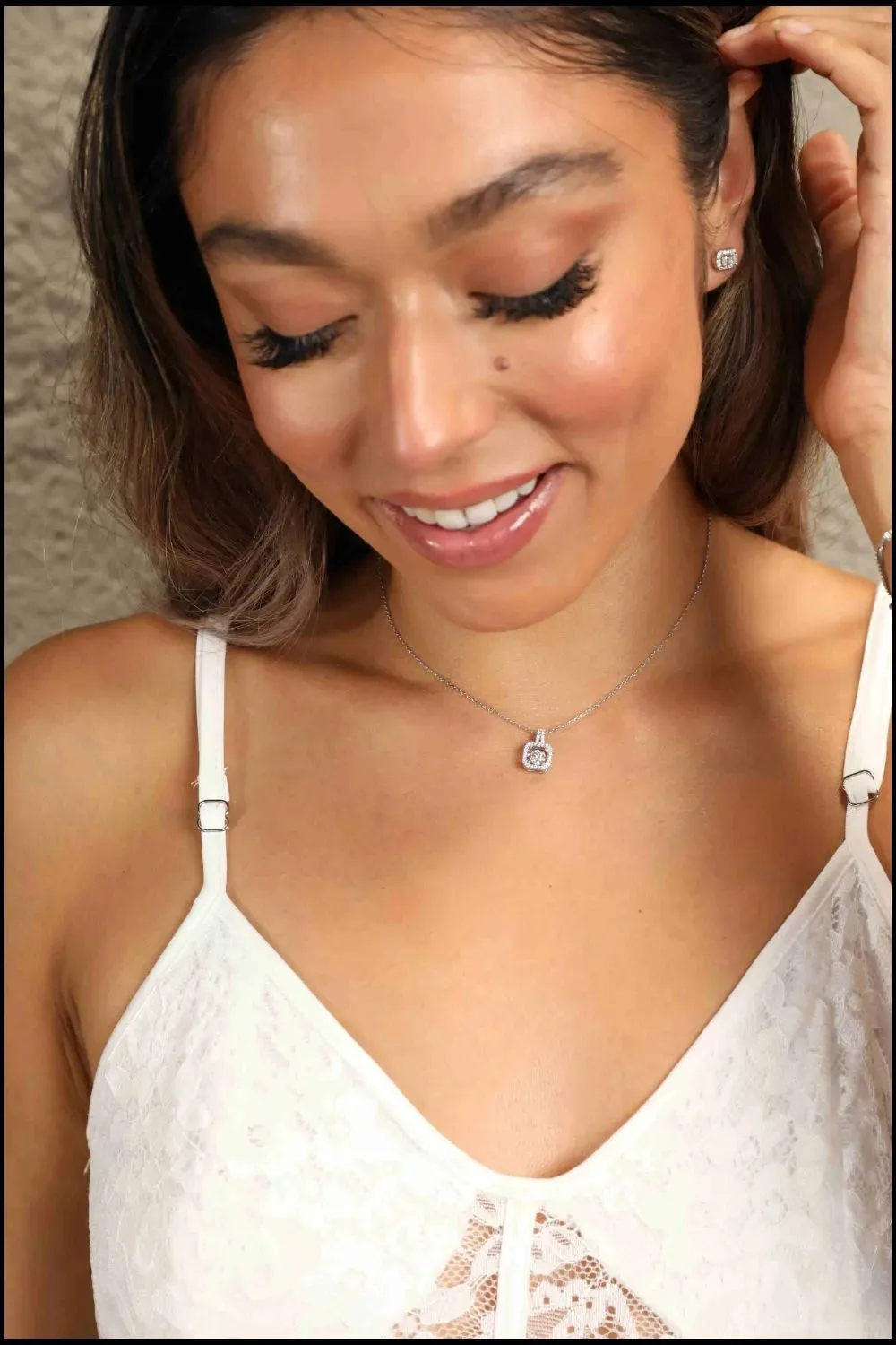 Moissanite 925 Sterling Silver Necklace