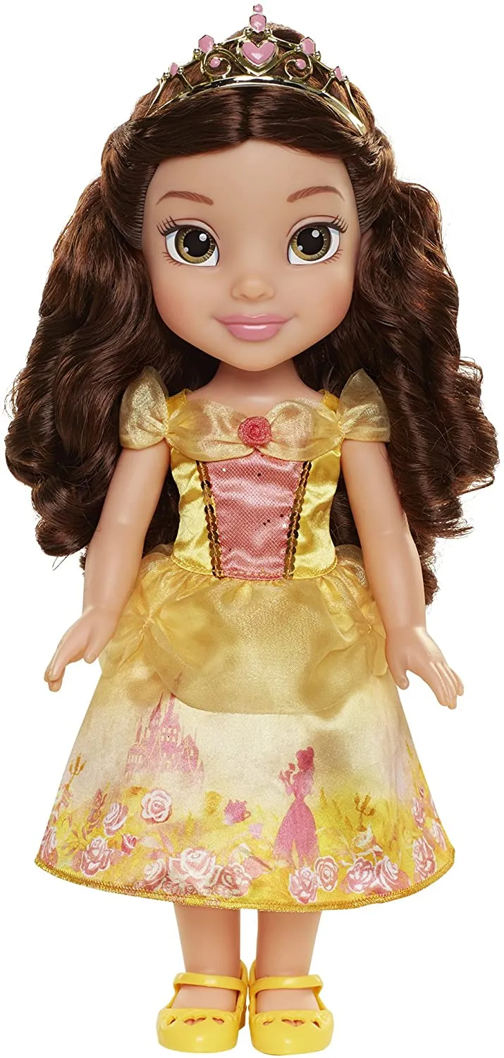 My First Disney Princess Sparkle Collection Large Toddler 14" Doll - Rapunzel ,Ariel, Belle, Cinderella