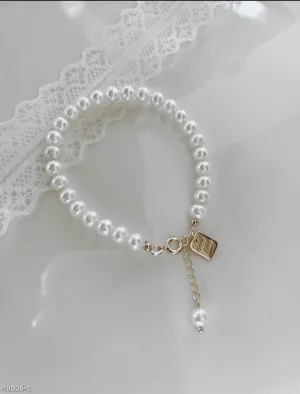 Natural pearls goodluck bracelet