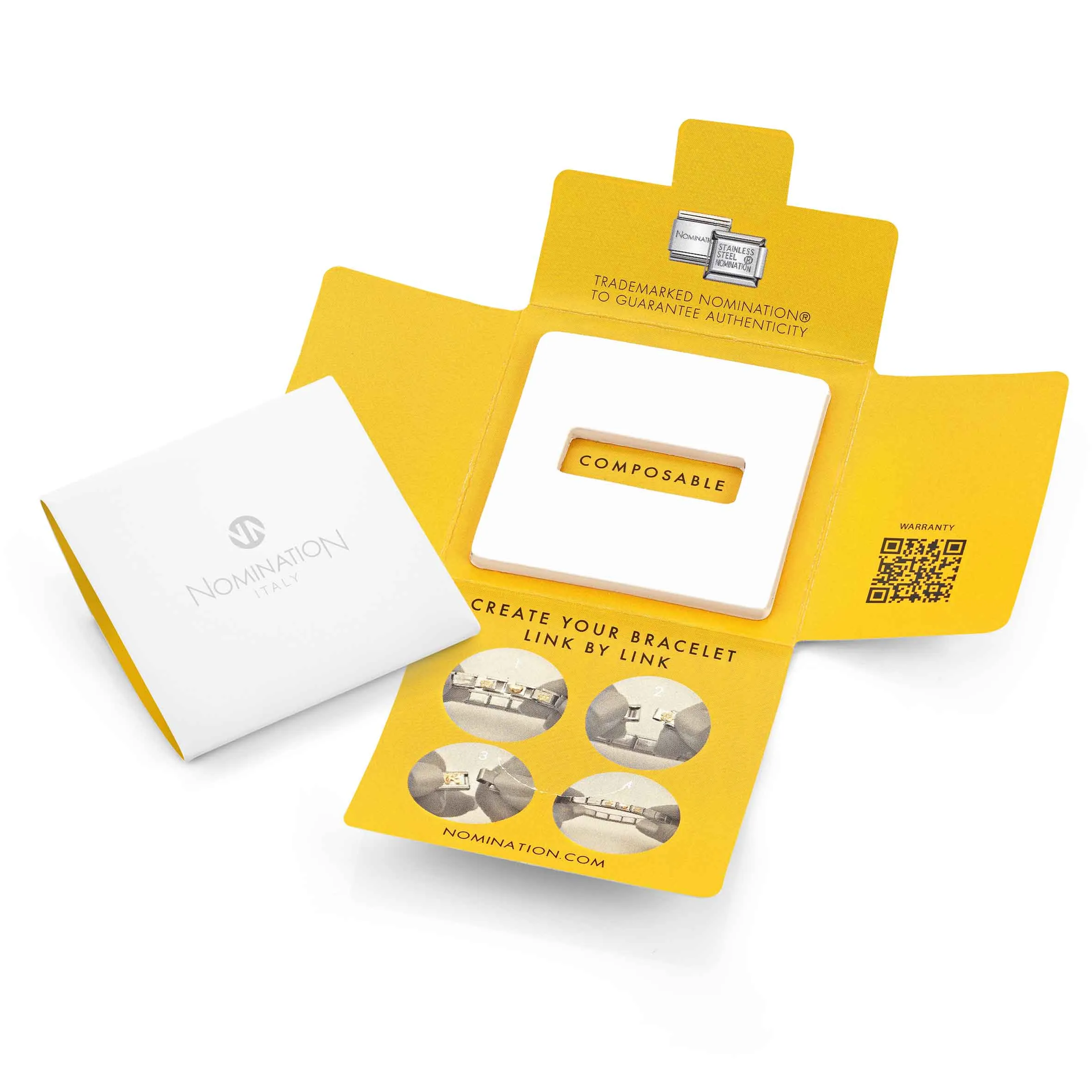 NOMINATION Link Silver November with Citrine
