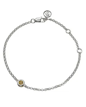 November Birthstone Bracelet-Citrine